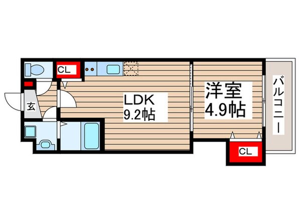 金太郎ヒルズ255の物件間取画像